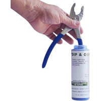 Жидкая резина  Dip and Grip Rubberized Plastic Dip Liquid Colors Rubber Paint Industrial Coating (Blue) 8 Fl. Oz