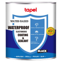 Жидкая резина  Tapel Liquid Rubber Waterproof Sealant - Black 45oz