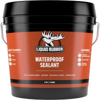 Жидкая резина  Liquid Rubber Waterproof Sealant - Multi-Surface Leak Repair Indoor and Outdoor Coating 1 Gallon