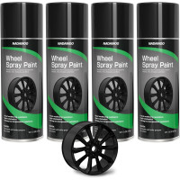 Жидкая резина  NADAMOO Alloy Wheel Spray Paint, Semi-gloss Aerosol Car Rim Paint for Recolor and Protection, Black
