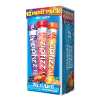 Напиток смешиваемый Zipfizz Multi-Vitamin Energy Hydration Drink, набор разных вкусов, 30 шт.
