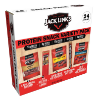 Набор перекусов Jack Link's Protein, разнообразие в упаковке, 24 штуки.