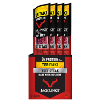Драже Jack Link's Premium Cuts Beef Steak, Терияки, 1 унция, 12 штук.