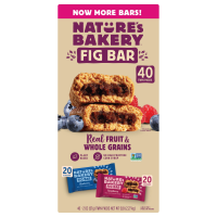 Набор плиток смоковницы Nature's Bakery Fig Bar, 4-фунтовый, 40 шт.