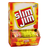 Смокед-колбаса Slim Jim, Оригинальная, 0.28 унции, 120 штук