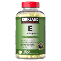 Витамин Е Kirkland Signature 180 мг., 500 капсул