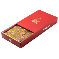 Шоколадний місячний печивний шматочок "Belgian Artisan Chocolate Caramel Biscuit Bark" від Chocolate Moonshine Co., 20 унцій.