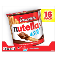 Фундуково-какаова пастила з паличками булочки Nutella & GO, 1,8 унції, упаковка 16 штук