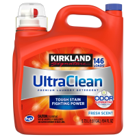 Концентрированный стиральный порошок Kirkland Signature Ultra Clean HE, 146 циклов, 194 жидких унций.