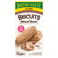 Печенье Nature Valley с миндальным маслом, 1,35 унции, 30 штук