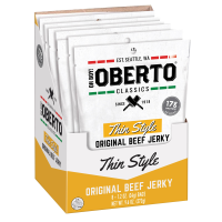 Oberto Thin Style Beef Jerky Тонкий говяжий джерки оригинальный 272 g