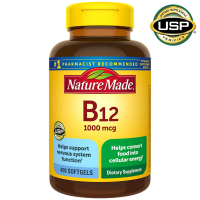 Витамин B12 Nature Made 1000 мкг., 400 капсул