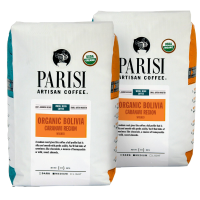 Parisi Artisan Coffee Боливийская органическая смесь кофе молотые зерна 2 фунта, набор из 2 шт.