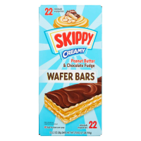 Skippy плитка из арахисово-шоколадного печенья "Peanut Butter & Chocolate Fudge", 1.3 унции, 22 штуки.