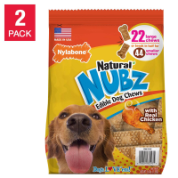 Кости для собак Nylabone NUBZ, 22 штуки, 2 упаковки.
