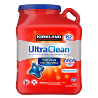 Стиральный порошок-капсулы Kirkland Signature Ultra Clean HE, 152-штук