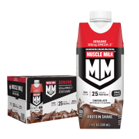 Молочний протеїновий коктейль Muscle Milk Шоколад, 11 унцій, 18 штук