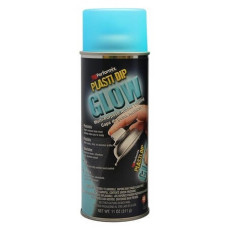 Жидкая резина Plasti Dip Glow голубая с подсветкой