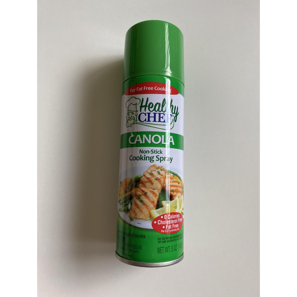 Кулинарный спрей масло Healthy Chef Canola oil с антипригарным покрытием 142 g