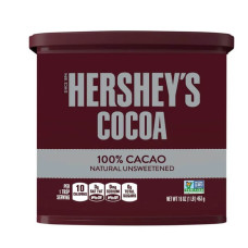 Какао Hershey's натуральное без сахара 453 г оригинал США