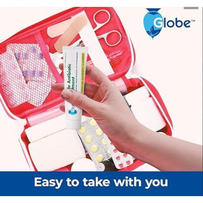 Мазь с тройным антибиотиком Globe Triple Antibiotic First Aid Ointment 28,4 г США