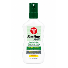 Bactine MAX First Aid Spray з 4% Lidocaine 148 мл — знеболювальний антисептичний спрей Bactine MAX First Aid Spray з 4% Lidocaine 148 мл — знеболювальний антисептичний спрей