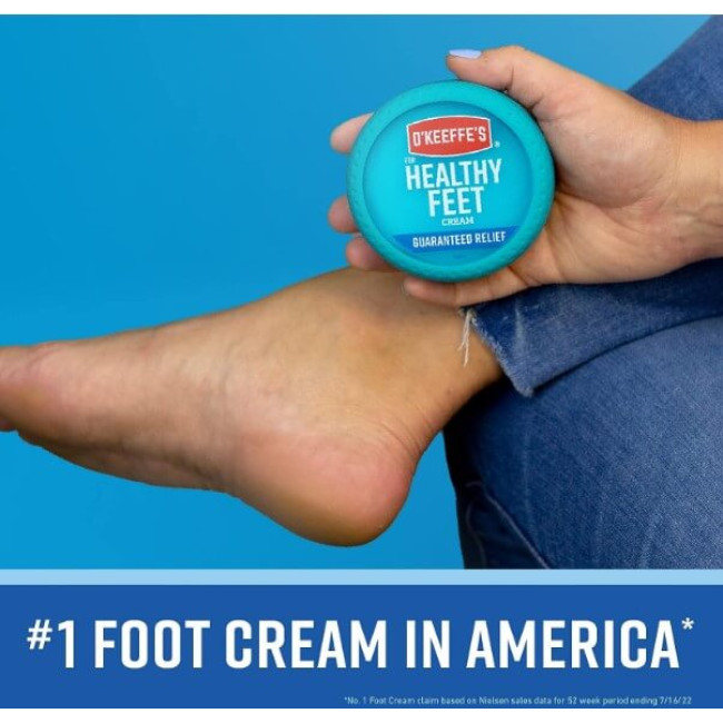 Крем для очень сухой потрескавшейся кожи ног O'Keeffe's for Healthy Feet США
