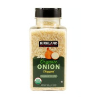 Суха цибуля Kirkland Signature Organic Dried Chopped Onion, 11.3 oz