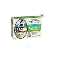 Сардины Season Brand  в оливковом масле консервы 124 г США 