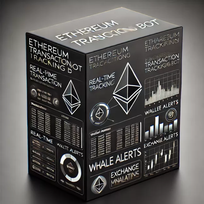 Бот для отслеживания крупных транзакций и биржевых потоков Etherium