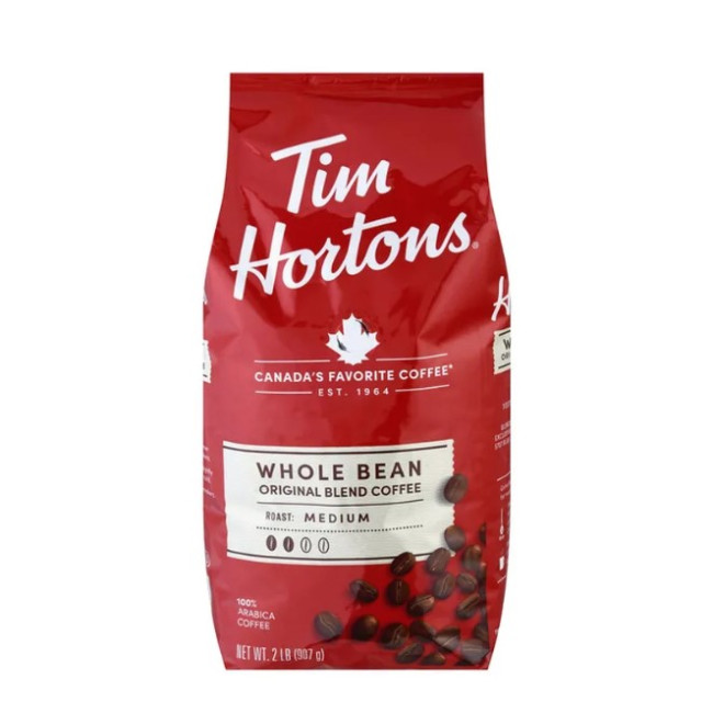 Кофе в зернах Tim Hortons 907 г Канада оригинал