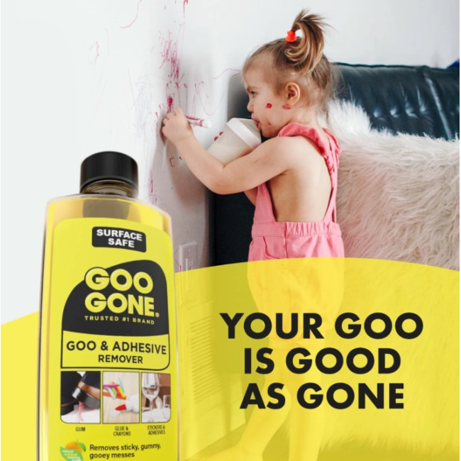 Средство Goo Gone Original 237 мл | США, удаляет клей, наклейки, жвачку, пятна