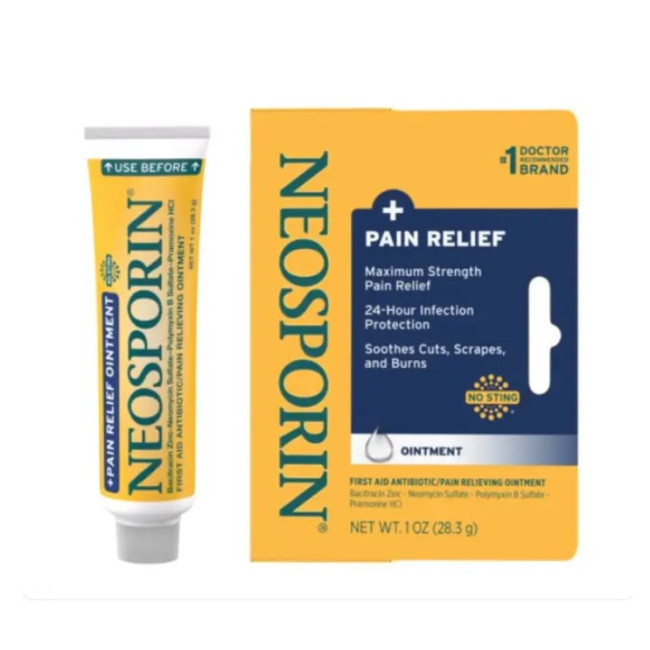 Neosporin + Pain Relief Dual Action Cream неоспорин 28,3 г 