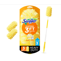 Пылесборник Swiffer Duster Heavy Duty с телескопической ручкой 90 см + 3 сменные насадки США
