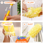 Пылесборник Swiffer Duster Heavy Duty с телескопической ручкой 90 см + 3 сменные насадки США