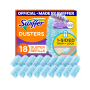 Пылесборники Swiffer Dusters TRAP + LOCK Lavender, набор 18 шт. — удаляют до 95% аллергенов, аромат лаванды США