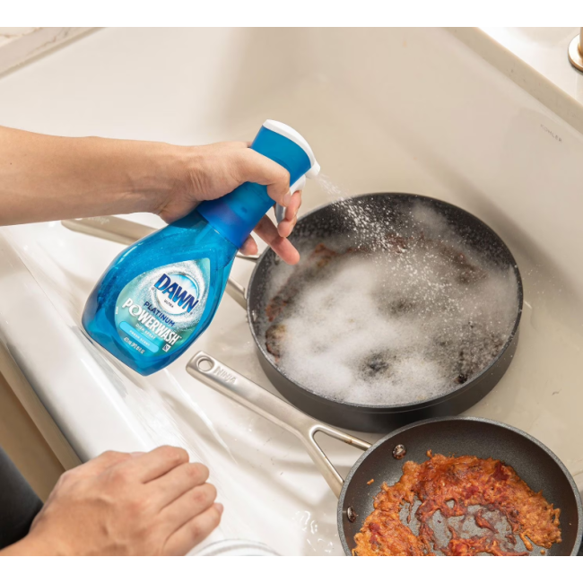 Dawn Powerwash Gain — супер-спрей для посуды, который растворяет жир за секунды 473 мл США