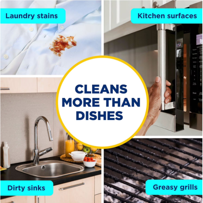 Dawn Powerwash Gain — супер-спрей для посуды, который растворяет жир за секунды 473 мл США