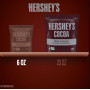Натуральный какао без сахара HERSHEY'S, без глютена, 652 г, США