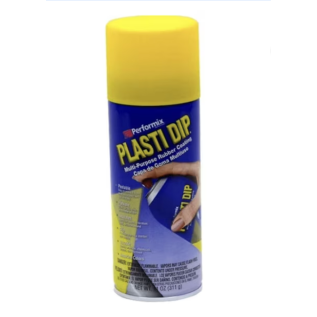 Жидкая резина Plasti Dip Yellow — жёлтое защитное покрытие для авто и поверхностей  