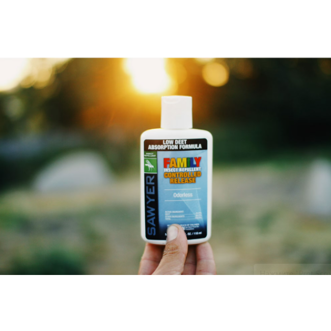 Средство от комаров и москитов Sawyer Family Insect Repellent 20% DEET, 118 мл