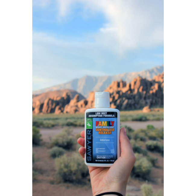 Средство от комаров и москитов Sawyer Family Insect Repellent 20% DEET, 118 мл