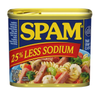 Консервированное мясо Spam Less Sodium 340 г (25% меньше соли) США
