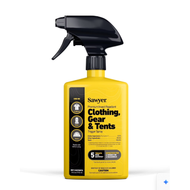 Спрей для обробки одягу від кліщів Sawyer Permethrin 710 мл США