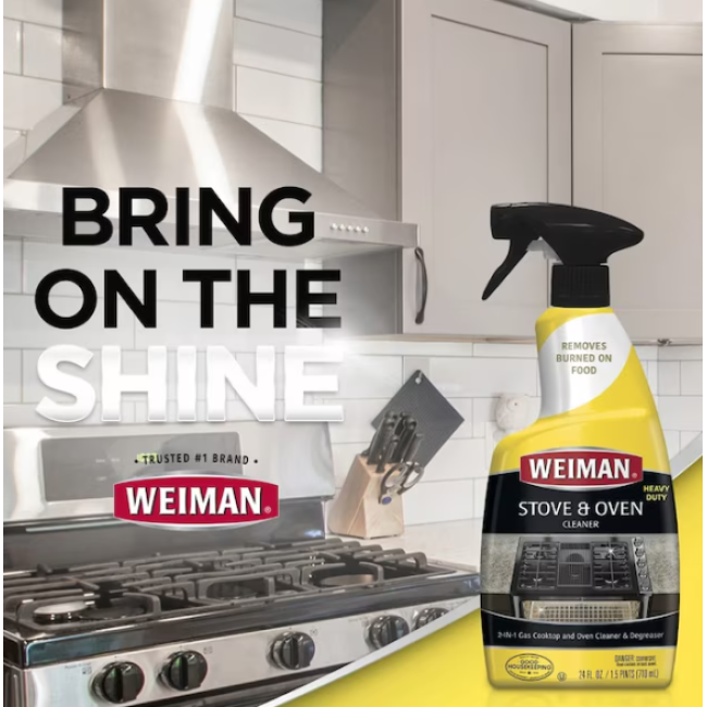 Очиститель для плиты и духовки Weiman Stove & Oven 3-in-1, 710 мл США
