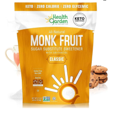 Заменитель сахара Health Garden Monk Fruit Sweetener, 1134 г (США) Заменитель сахара Health Garden Monk Fruit Sweetener, 1134 г (США)