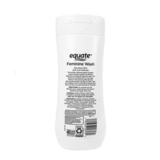 Гель для інтимної гігієни Equate Feminine Wash Soft & Delicate для чутливої шкіри 444 мл, США