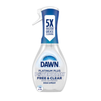 Спрей для мытья посуды Dawn Platinum Plus Powerwash Free & Clear 473 мл США