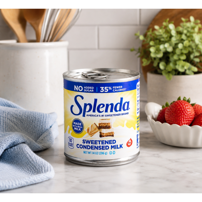 Сгущенное молоко без добавленного сахара Splenda Sweetened Condensed Milk, 396 г США