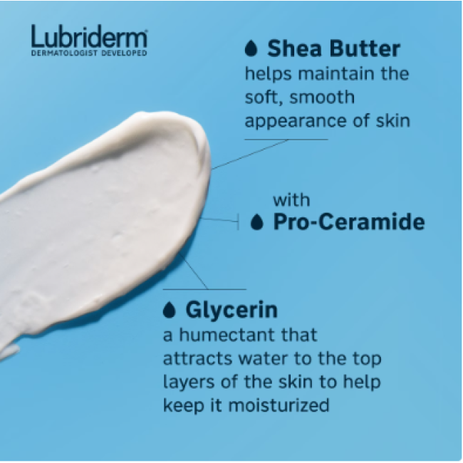 Увлажняющий лосьон для тела Lubriderm Daily Moisture без отдушек, 709 мл США